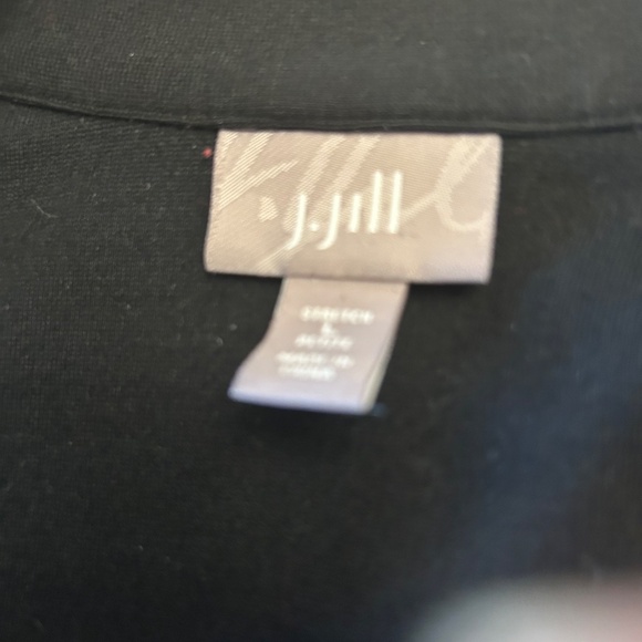 Black J. Jill Jacket, Size LP - Picture 3 of 5